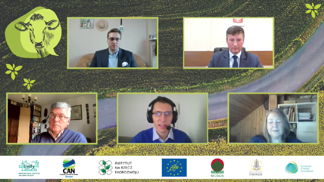 Podsumowanie debaty Jak osiągnąć neutralne dla klimatu rolnictwo i spełnić ambicje UE?