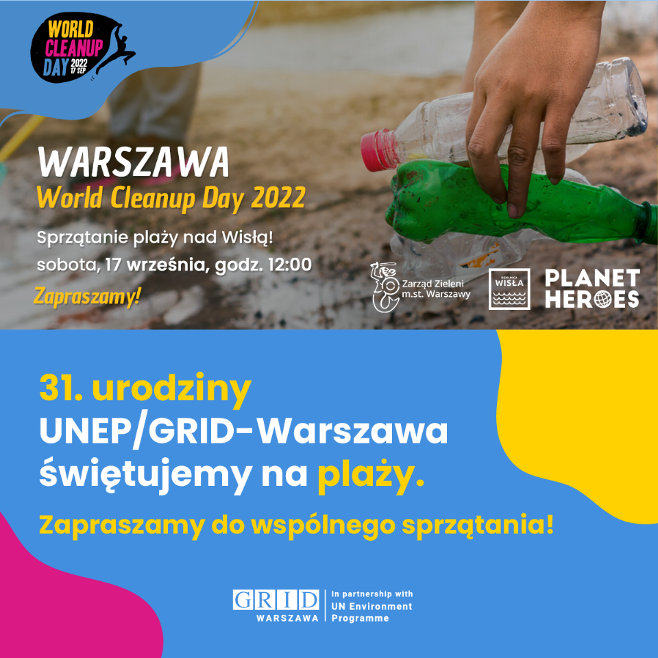 Posprzątajmy razem plażę w Warszawie!